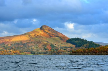 Loch Lomond, İskoçya'nın stok görüntü