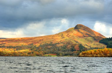 Loch Lomond, İskoçya'nın stok görüntü