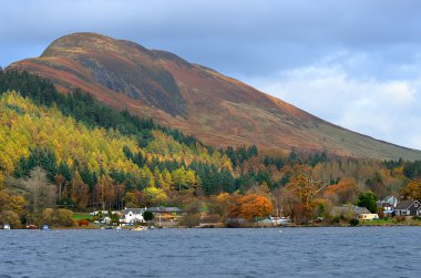 Loch Lomond, İskoçya'nın stok görüntü