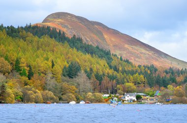 Loch Lomond, İskoçya'nın stok görüntü
