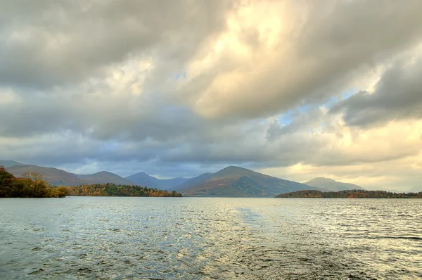 Loch Lomond, İskoçya'nın stok görüntü