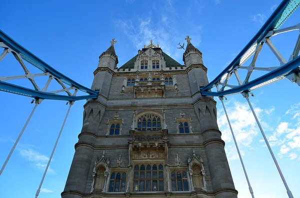 Tower Bridge en Londres, Reino Unido — Foto de Stock