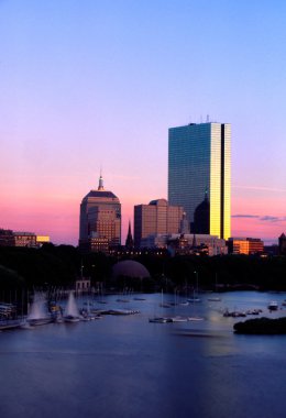 Boston manzarası, ABD