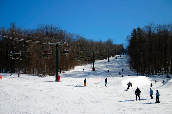 New Hampshire lyžování, Usa — Stock fotografie