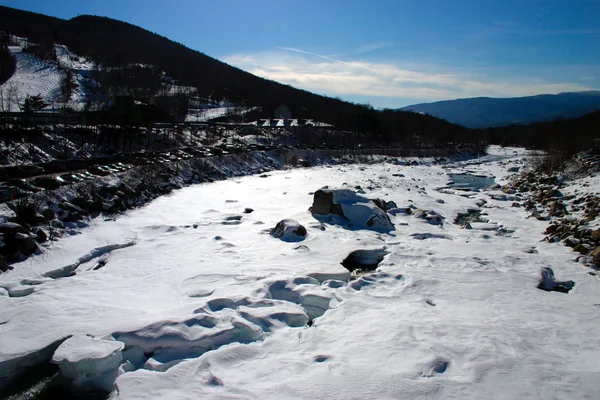 Winter in Neuengland, USA — Stockfoto