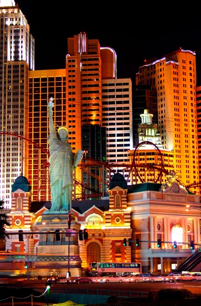 Nightscene z Las Vegas, Stany Zjednoczone Ameryki — Zdjęcie stockowe