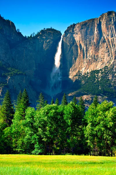 Yosemite-vízesés Yosemite Nemzeti Park — Stock Fotó