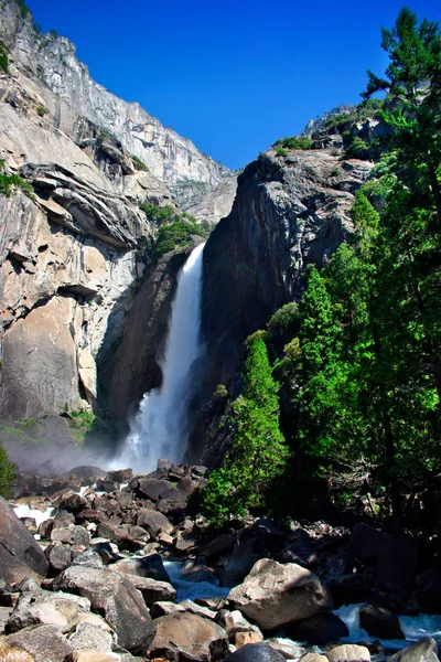 Cascate dello Yosemite, Parco Nazionale dello Yosemite — Foto Stock