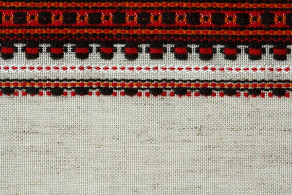 Ukrainian folk decorative embroidery — Stock Photo, Image