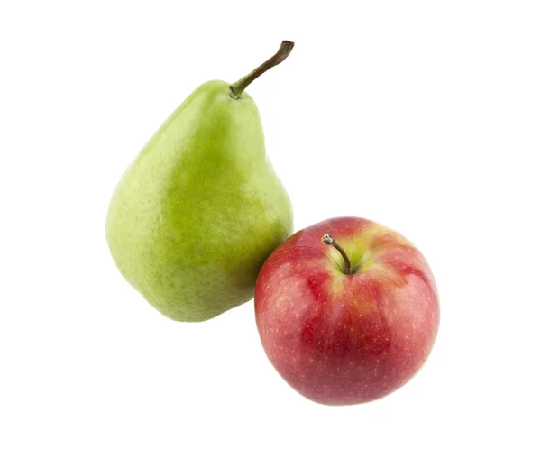 La manzana y la pera — Foto de Stock