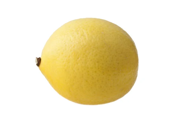 Limon beyaz arkaplanda izole — Stok fotoğraf