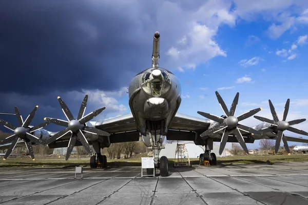 Tupolev Tu-142M3  Bear aircraft — Stock Photo, Image