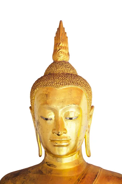 Isoliert vom Buddha-Gesicht — Stockfoto