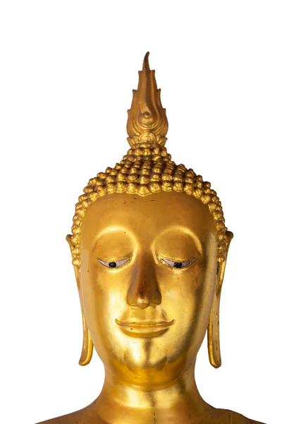 Isolated of buddha head — Stock Photo, Image