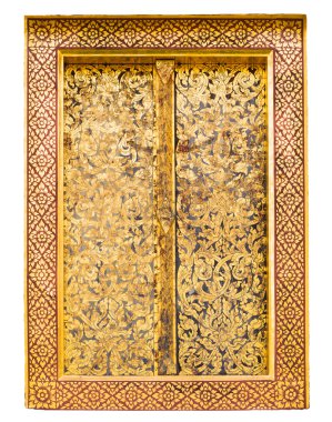 Genel tapınak ile güzel Tay tarzında beyaz zemin üzerine boyalı ahşap pencere imal