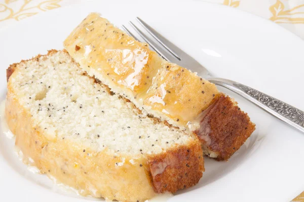 Pão de semente de papoula limão — Fotografia de Stock