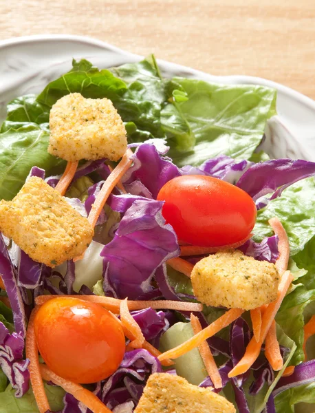 Salada de Chef chapeado — Fotografia de Stock