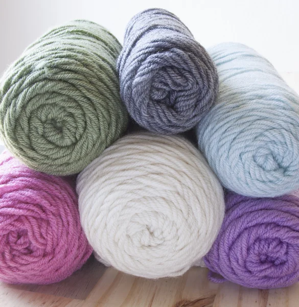 Craft Yarn for Knitting — Stock Photo, Image
