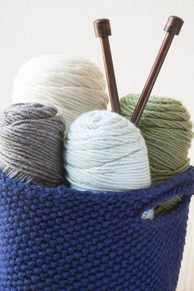 Craft Yarn for Knitting — Stock Photo, Image