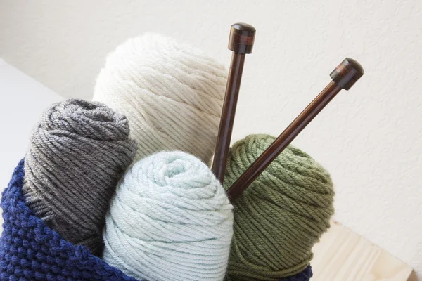 Craft Yarn for Knitting — Stock Photo, Image