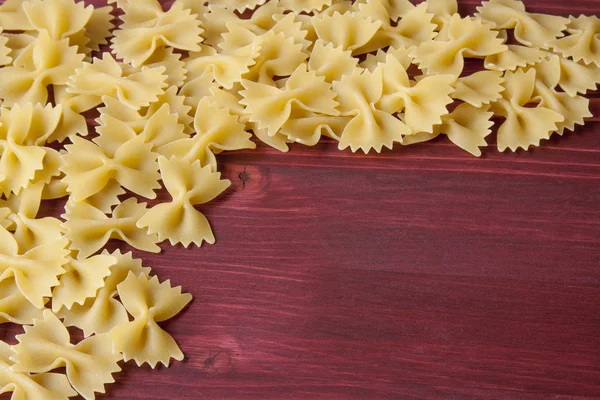 Raw Dry Pasta Stock Image