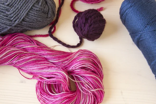 Crochet Craft Yarn — Stock Photo, Image