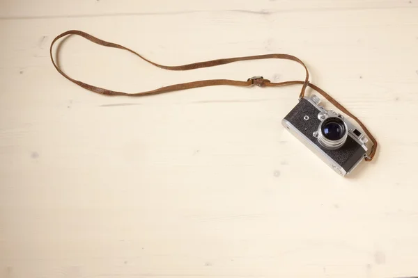 Vintage Metal Camera — Stock Photo, Image