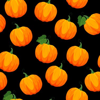 Kabak ile sonbahar seamless modeli