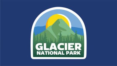 Glacier National Park with beautiful natural views