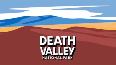 Ölüm Vadisi Milli Parkı Güzel manzaralı ve güzel gökyüzü