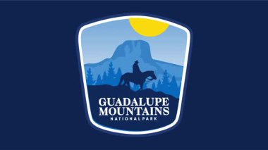 Guadalupe Dağları Milli Parkı 'nın güzel manzarası