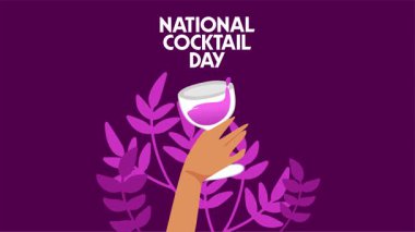 National Cocktail Day with delicious cocktails
