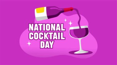 National Cocktail Day with delicious cocktails