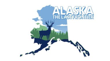 Alaska güzel manzaralı son sınır.