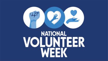 Tüm gönüllüler için Ulusal Gönüllü Haftası