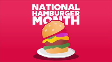 Tüm hamburgercilere Mutlu Ulusal Hamburger Ayı