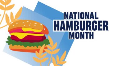 Tüm hamburgercilere Mutlu Ulusal Hamburger Ayı