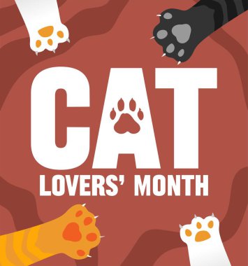 Sevimli kedilerle kedi severler ayı