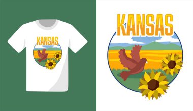 Güzel doğal manzaralı Kansas State