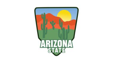 Arizona State with its beautiful desert views and cactus silhouettes