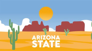 Arizona State with its beautiful desert views and cactus silhouettes