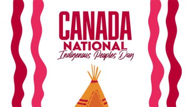 Kanada Yerli Halkı Günü Kanada 'nın tüm yerli halkları için