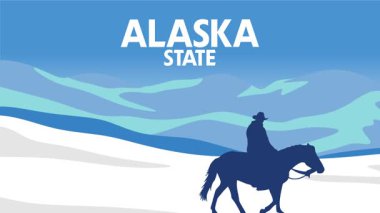 Alaska 'nın güzel doğal manzarası