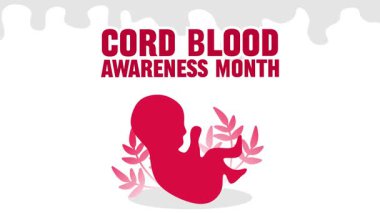 Çocuklar için daha iyi sağlık için kordon kanı farkındalığı ayı