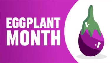 Lezzetli patlıcanlarla mutlu patlıcan ayı