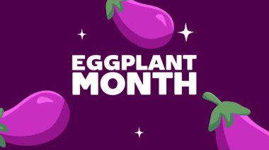 Lezzetli patlıcanlarla mutlu patlıcan ayı