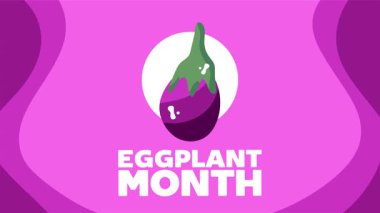 Lezzetli patlıcanlarla mutlu patlıcan ayı