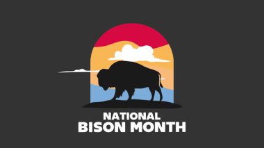 Bizonun çevresel ekosistemini korumak için Ulusal Bizon Ayı