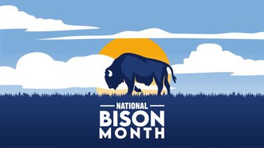 Bizonun çevresel ekosistemini korumak için Ulusal Bizon Ayı