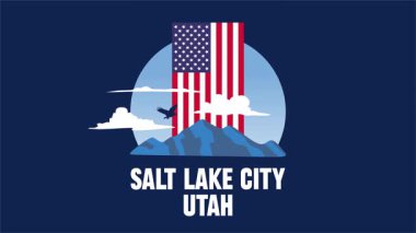 Salt Lake City, Utah çarpıcı doğal manzarası ile